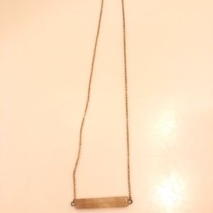 Stone Bar Necklace